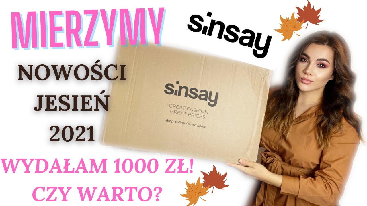 SINSAY - NOWOŚCI NA JESIEŃ I NIE TYLKO ZA 1000ZŁ! 💵 | CO WARTO KUPIĆ ? TRY ON HAUL