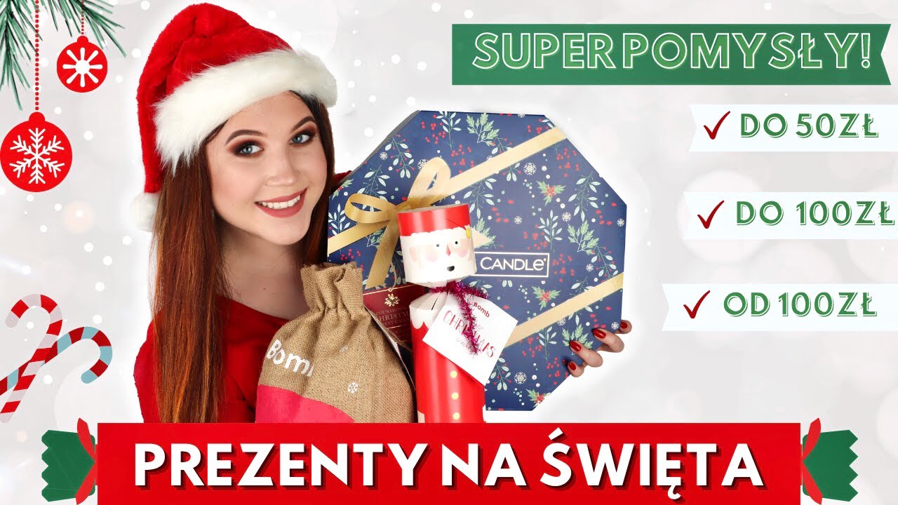 40 pomysłów na świąteczne prezenty dla dziewczyny 🎁 PREZENTY DO 50, 100 i 150zł 🎁 ŚWIĘTA 2021