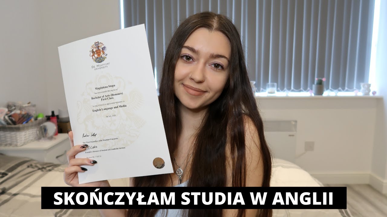 SKOŃCZYŁAM STUDIA W ANGLII! JAK BYŁO?