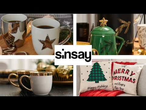 SINSAY ❤ PRZEGLĄD PÓŁEK 🌲 CO NOWEGO ⛄DEKORACJE ŚWIĄTECZNE 🎁 DZIAŁ DOM 🛒 DODATKI