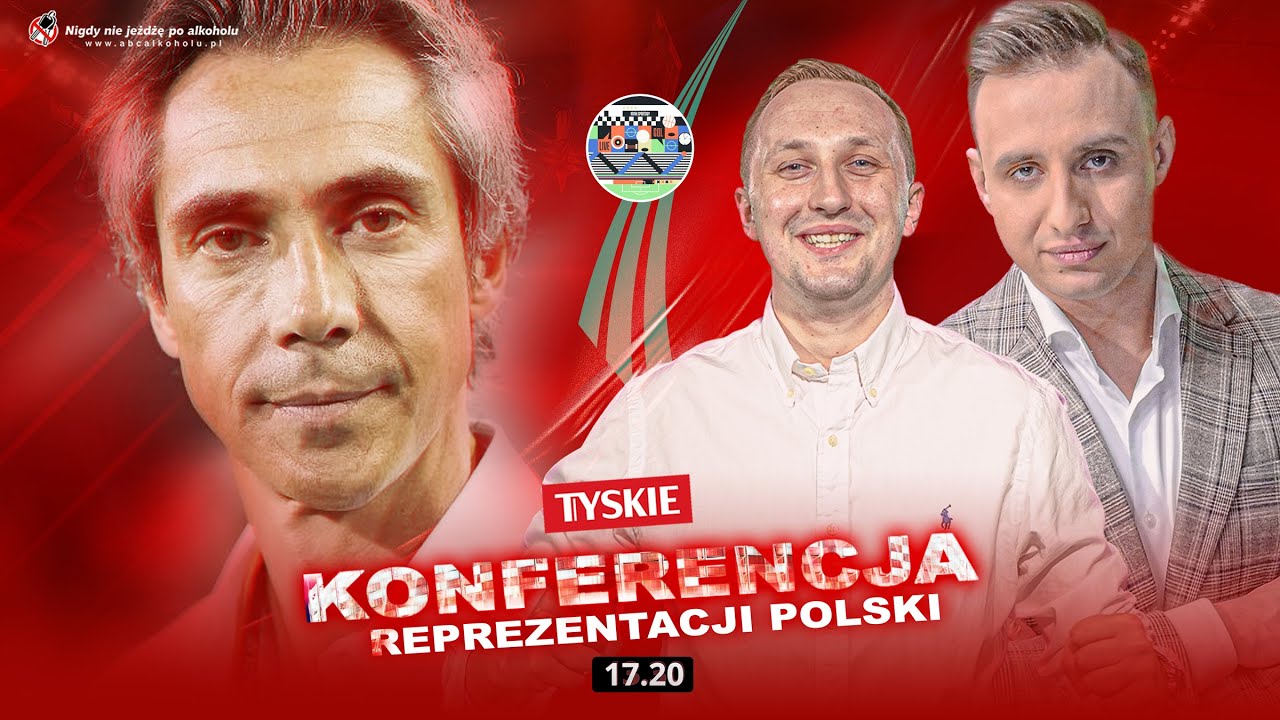 PAULO SOUSA PRZED MECZEM ANDORA - POLSKA: KONFERENCJA + STUDIO: ROKUSZEWSKI I SŁAWIŃSKI