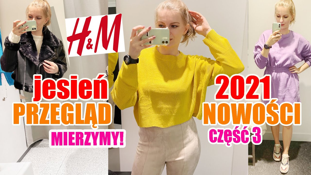 🍂 JESIENNE KOLEKCJE W SIECIÓWKACH | H&M 🍂 TRENDY JESIEŃ ZIMA 2021/22 mierzymy
