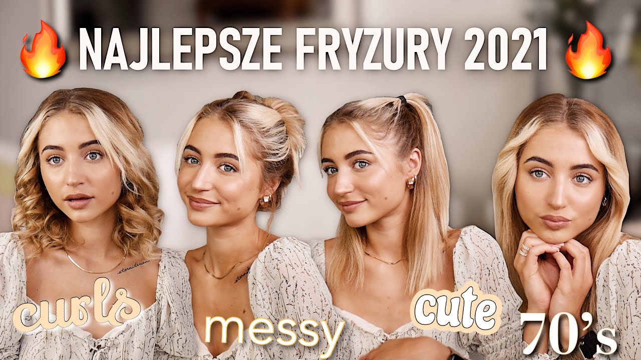 TOP FRYZURY ✨2021✨ łatwe/vintage/cute